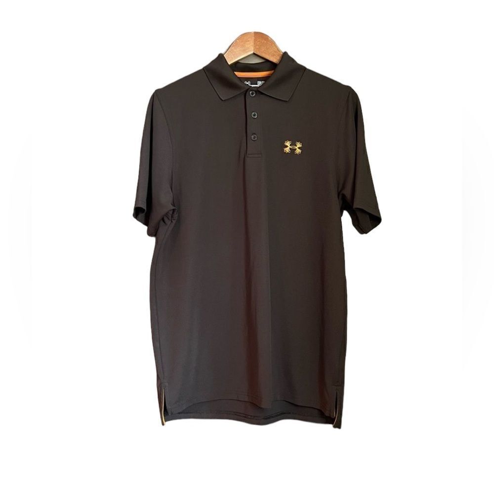 Under armour brown collared polo. Loose fit